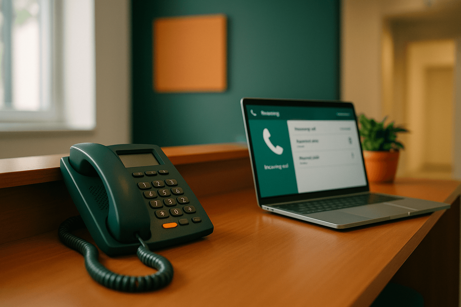 Agent vocal AI care răspunde la telefon