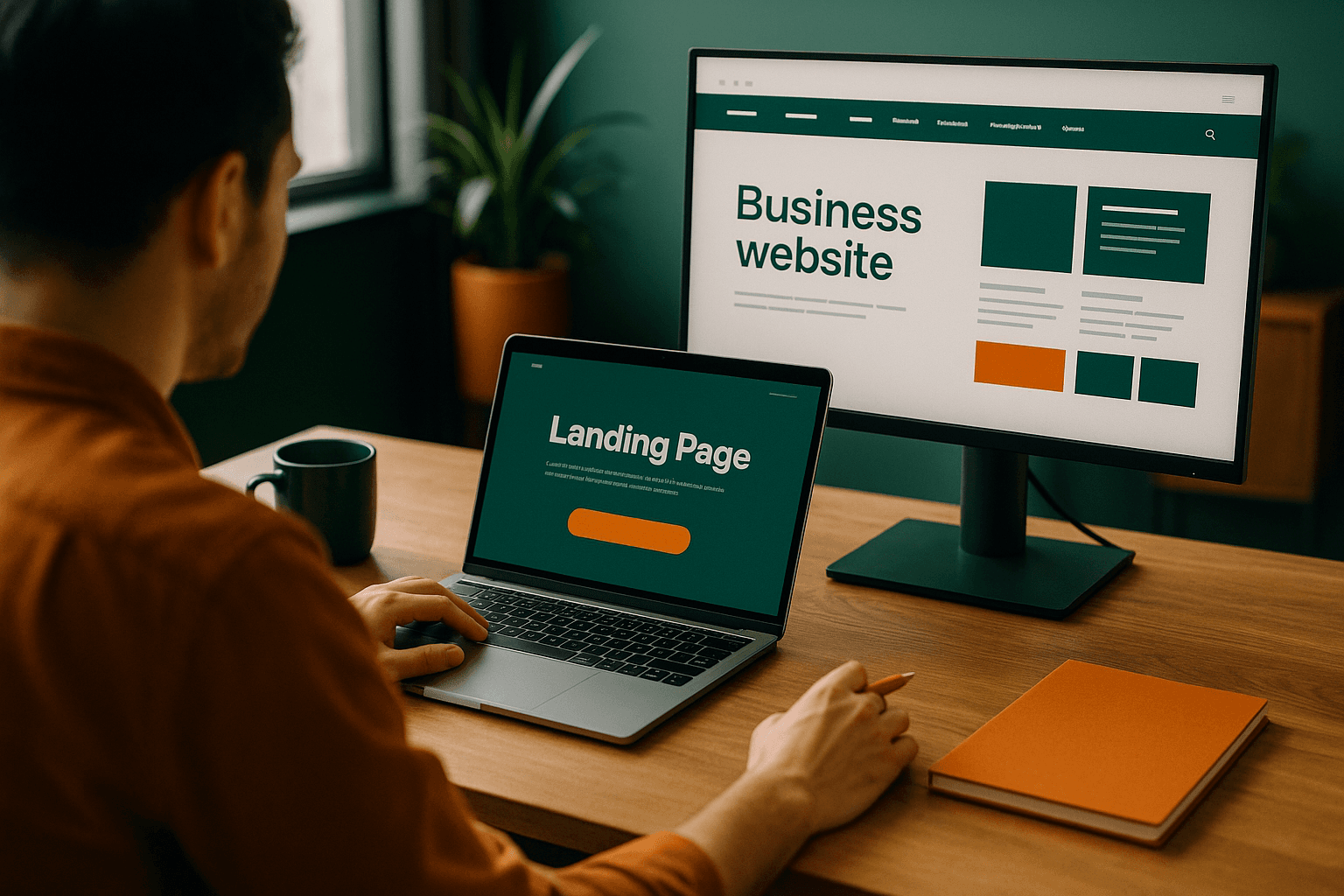 Landing page sau site de prezentare?